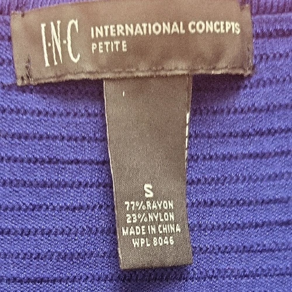 INC International Concepts Knit Top - Picture 2 of 8